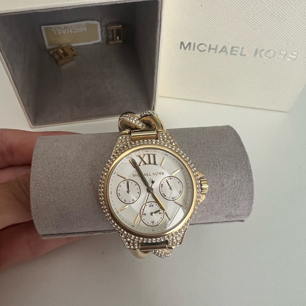 Michael Kors Two-Tone Crystal Watch